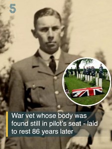 He was found sitting upright in his Hurricane. An RAF pilot killed during World War Two - but only discovered in 2022 - has been laid to rest with full military honours, 86 years after he was shot down over northern France. Squadron leader George Morley Fidler, from Great Ayton, North Yorkshire, was buried at the Commonwealth War Graves Commission London Cemetery and Extension in Longueval, France, on Tuesday, on what was the 86th anniversary of his death. He had no known living relatives. His b