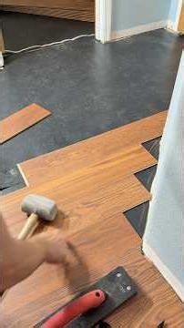 Laminate flooring #diy #kitchen #flooring