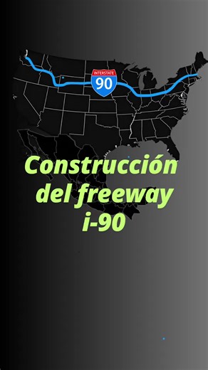 La Interestatal I-90 es la autopista interestatal más larga de Estados Unidos, conectando el noroeste del Pacífico con el noreste del país y atravesando montañas, llanuras y grandes ciudades. #I90 #Interstate90 #HighwayUSA #Freeways #CarreterasUSA