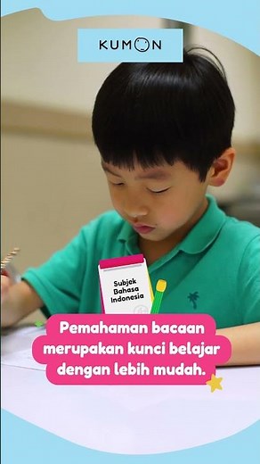 Siapa sangka Kumon bisa bantu untuk mengasah kemampuan berbahasamu! #AkuAnakKumon #KumonIndonesia