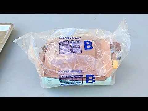 2019 Australian Patrol Ration (Meal Ready to Eat) Taste Test