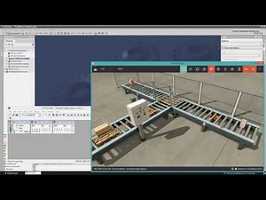 Sorting by height with S7-PLCSIM Tia Portal
