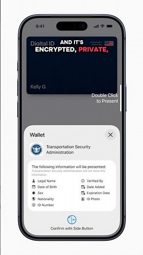 Apple Digital ID: Add Your Passport to Wallet! ✈️📱 #Apple #iPhone #DigitalID