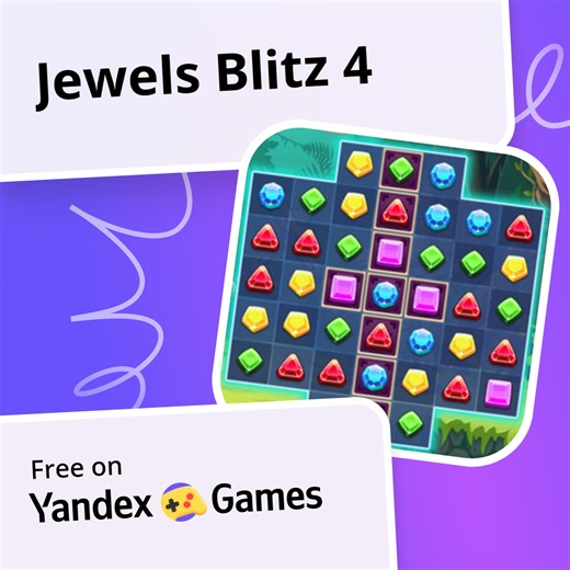 Jewels Blitz 4 - play online for free on Yandex Games