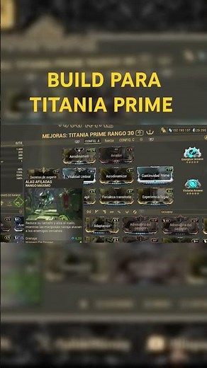 Build para Titania Prime Warframe #warframe #warframe2020 #warframegameplay