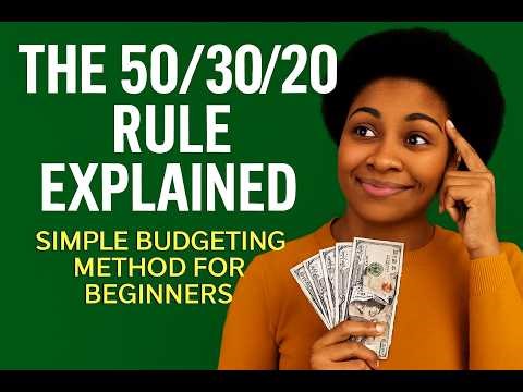 The 50/30/20 Rule Explained | Simple Budgeting Method for Beginners