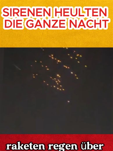 Raketenregen über Israel #germany🇩🇪 #news #deutschlandnews