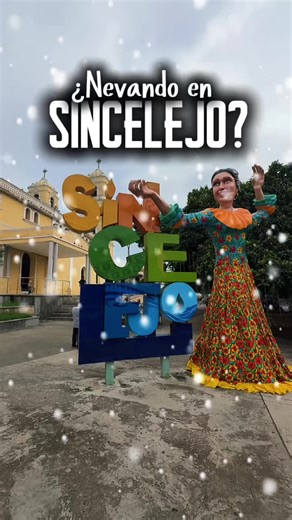 ¡Todavía no me lo creo! Soñé que caía nieve en Sincelejo y que me iba pal’ espacio en una nave. 🌌 Lástima que desperté y mi papá me estaba viendo con cara de