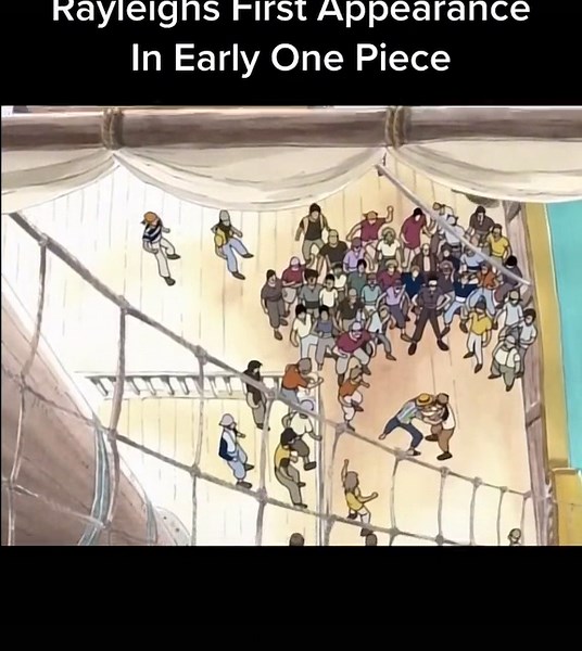 Rayleigh's First Appearance In Early One Piece