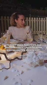 Dancing between courses: YES ✅ NO❌? #FourWeddings on @skyitalia and @NOWTV
