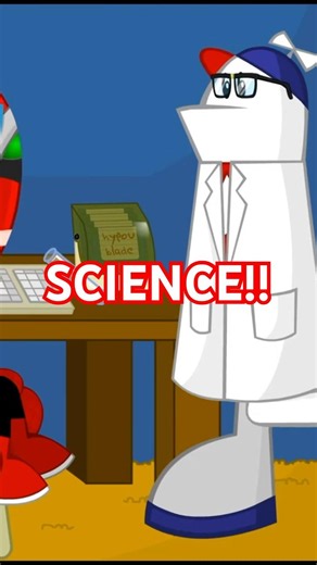 Homestar Blinded Me With Science #funny #shorts #homestarrunner