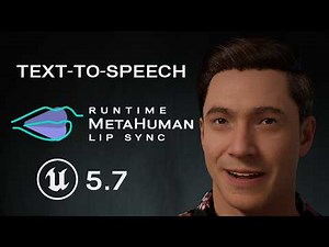 MetaHuman Real-Time Lip Sync with Local High Quality Text-to-Speech in Unreal Engine 5.6+