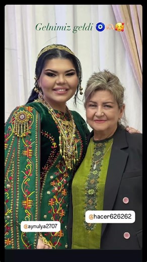 Traditional Turkmen Fashion and Customs | Türkmen Gelini