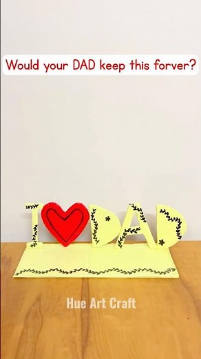 🥰 Easy DIY Father’s Day Gift | Handmade Gift for Dad #diy #fathersday #gift #handmade #craft #art