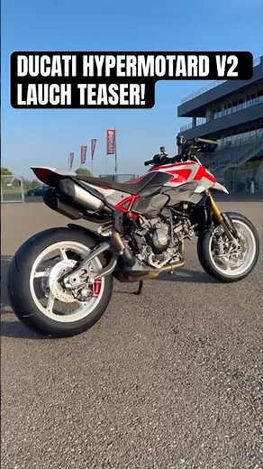DUCATI HYPERMOTARD V2 SP LAUNCH TEASER