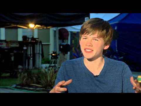 Max: Josh Wiggins "Justin Wincott" Behind the Scenes Movie Interview | ScreenSlam