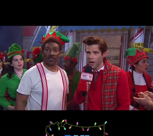 Eddie Murphy in a Christmas SNL Skit