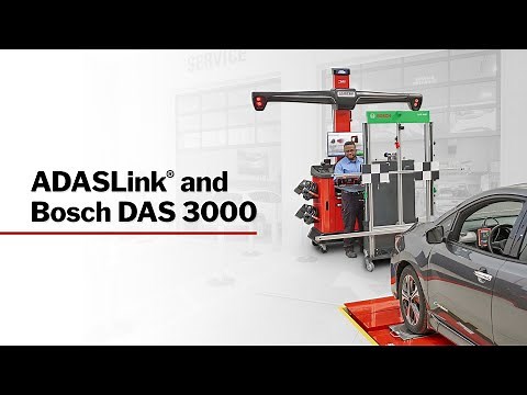 Hunter ADASLink® and Bosch DAS 3000