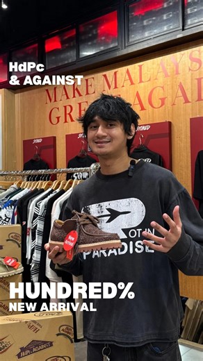 HUNDRED PERCENT on Instagram: "Wondering what’s new at Hundred% right now? A full lineup of fresh arrivals has just landed across stores💯 Home For All and Less Fancy, Still Sheltered by @hdpc.dept are now available, alongside Fabricators by @hdpc.dept x @againstlab 🙌 #hundredpercentmy #hdpc #againstlab"