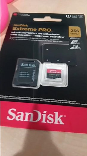 New SD card for my gopro 📸
