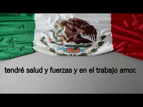 Bandera de mi patria canción - promesa - Canto a la bandera