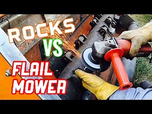 Time to Sharpen the Flail Mower!!!