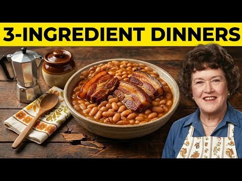 25 Lazy 3-Ingredient Dinners Ready in 10 Minutes (Straight from 70s Cookbooks)