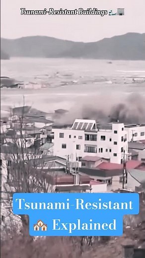 🌊 Tsunami-Resistant Houses Explained | Civil Engineering for Survival