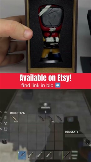 Custom RUST Hazmat Figure for your Gaming Desk! #rustgame #rust #hazmat