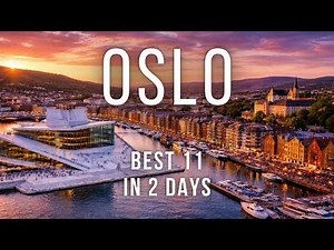 Best Things to Do in Oslo Norway | Perfect 2-Day Travel Guide (Munch Museum, Vigeland Park & Sauna)