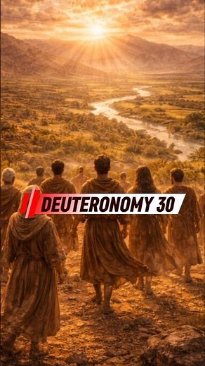 Choose Life: Return, Restoration & Decision | Deuteronomy 30 #deuteronomy #bibleshorts #biblestories
