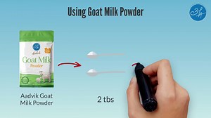 Original Freeze Dried Goat Milk Powder from Aadvik : No Additives and No Preservatives. Goat milk plays an important role in fighting with fevers like breakbone fever (dengue fever) as it helps in increasing blood platelet count and also has anti-inflammatory properties. Goat milk has advantages over cow or human milk in having higher digestibility of protein and fat, alkalinity, buffering capacity, and certain therapeutic values in medicine and human nutrition. #GoatMilkPowder #StrengthenImmuni