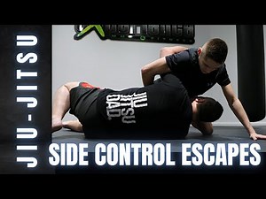 No-Gi Jiu-Jitsu | Basic Side Control Escapes using the Underhook
