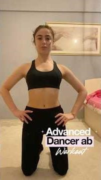 Dancer ab workout 🩰❤️ #shorts #dancer #abs #workout #viral