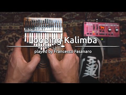 Looping Kalimba, played by Francesco Fasanaro - Meinl Sonic Energy