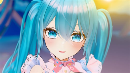 MMD本体和MMDtools物理对比