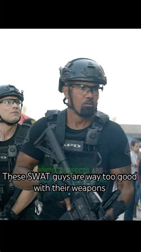 These SWAT guys are way too good with their weapons#foryou #shortvideo #shorts