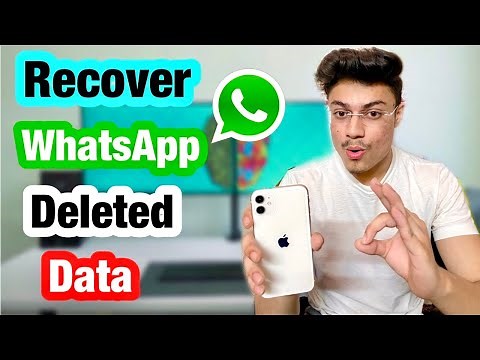How to Recover WhatsApp Deleted Data in iPhone/android by Wondershare Dr.Fone Data Recovery