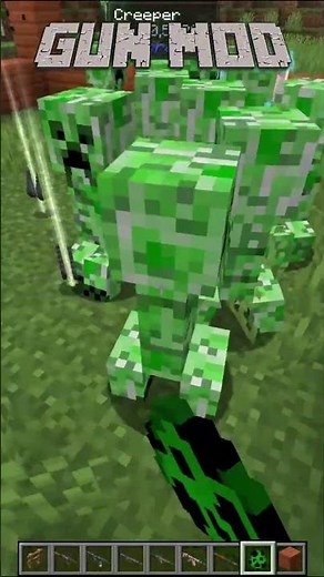 guns mod (Minecraft) #minecraftguns #minecraftgunmod