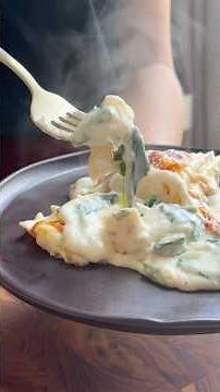 Palmito gratinado #recipe #food #receitas