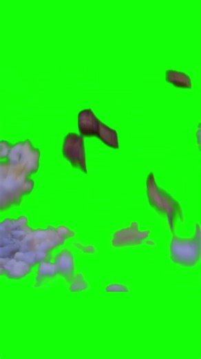 Ted exploding green screen