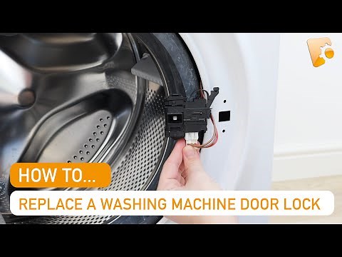 How to Replace a Hotpoint Washing Machine Door Lock