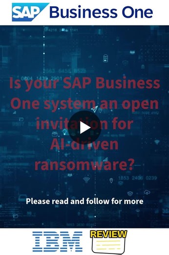 SAP Business One Exposed to AI-Driven Ransomware Threats | Mario Candido posted on the topic | LinkedIn