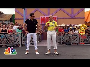 Giant Duff Beer Pong with Pitbull