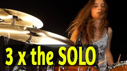 Recording In-A-Gadda-Da-Vida back in 2017! Please check the link in the description for the full video featuring 3 x the solo in full plus Behind-The-Scenes🙃 | Sina-Drums