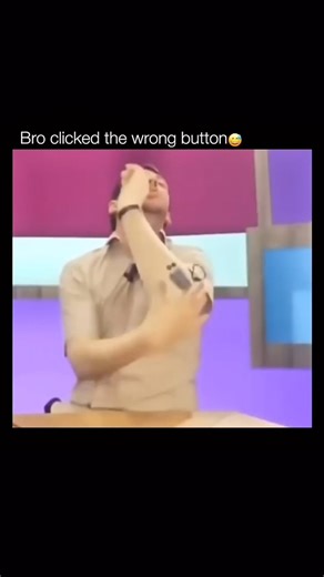 Bro clicked the wrong button
