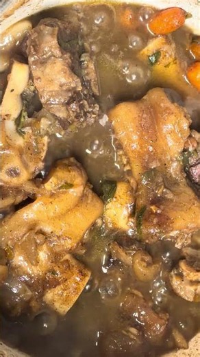 Brown Stew Cow Foot/Oxtail Combo