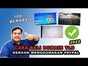 How to buy TLD domain using paypal