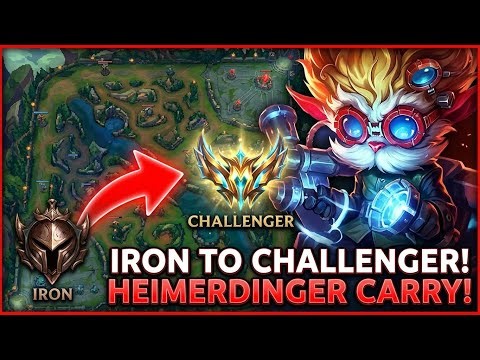 HEIMERDINGER FROM IRON TO CHALLENGER – LEAGUE OF LEGENDS