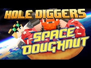 Minecraft - Giant Space Doughnut - Hole Diggers 34